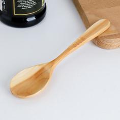 Ложка чайная, можжевельник, 16 см,микс No Brand