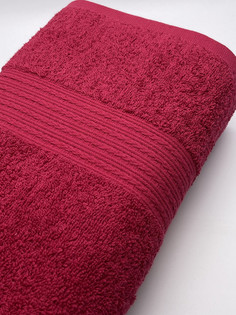 Полотенце банное для тела 70х140 БОРДОВЫЙ -1 шт. TM Textile