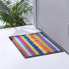 Коврик придверный с окантовкой Доляна «Welcome. Стандарт», 40×60 см, цвет МИКС