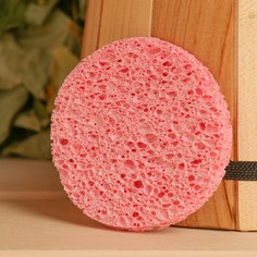 Спонж для лица из целлюлозы, цвета микс No Brand