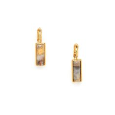 Серьги из бижутерного сплава с агатом Nature Bijoux NB22.1-12-77042