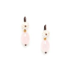 Серьги из бижутерного сплава с говлитом Nature Bijoux NB22.1-12-77208