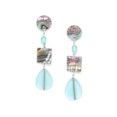 Серьги из бижутерного сплава с гелиотисом Nature Bijoux NB22.1-12-77280