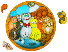 Головоломка "Коты" Smile Decor