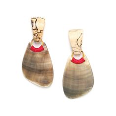 Серьги из бижутерного сплава с деревом Nature Bijoux NB22.1-12-77038
