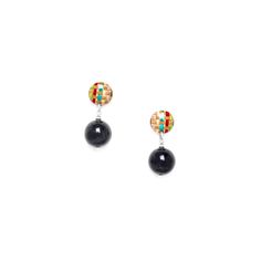 Серьги из бижутерного сплава с рогом Nature Bijoux NB21.2-12-75704