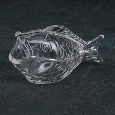 Конфетница «Рыба», 100 мл, 16,5×7,6×10 см No Brand