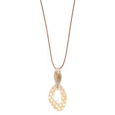 Колье из бижутерного сплава с бамбуком 77 см Nature Bijoux NB22.1-15-42166