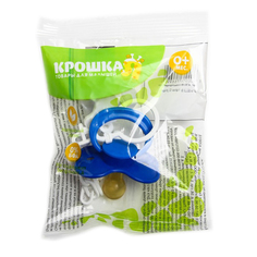 Соска-пустышка Крошка Я латексная с кольцом Лучший ребёнок от 0 мес.