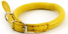 Ошейник ZooMaster кожаный, круглый, 8 мм х 35 см