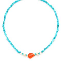 Колье из бижутерного сплава с говлитом 45 см Nature Bijoux NB22.1-15-42125