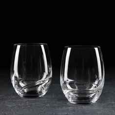 Набор стаканов для виски «Турбуленция», 500 мл, 2 шт Crystal Bohemia