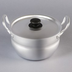 Кастрюля, 1,7 л, металлическая крышка, цвет хромированный Белая калитва