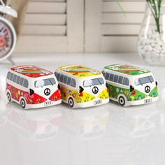 Копилка керамика "Весёлый автобус" МИКС 6х11х6,5 см No Brand