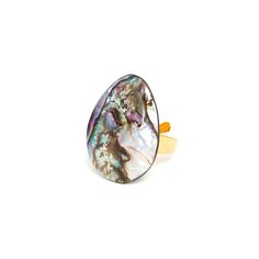 Кольцо из бижутерного сплава с гелиотисом Nature Bijoux NB22.1-19-24340