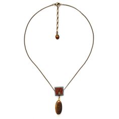 Колье из бижутерного сплава с тигровым глазом 47,5 см Nature Bijoux NB22.2-15-42222