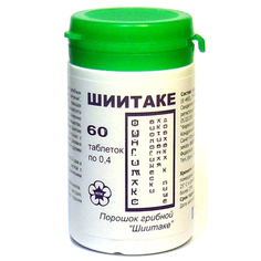 Экстракт гриба Шиитаке La Neige Фунгимакс таблетки 400 мг 60 шт.