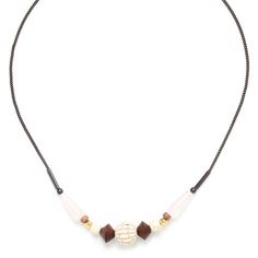 Колье из бижутерного сплава с говлитом 47 см Nature Bijoux NB22.1-15-15-42072