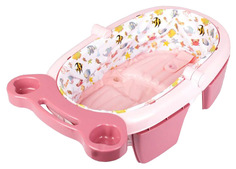 Ванночка детская Sima-Land складная, розовый, 75 см