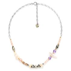 Колье из бижутерного сплава с культивир. жемчугом 47,5 см Nature Bijoux NB22.2-15-42332