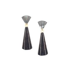 Серьги из бижутерного сплава с деревом Nature Bijoux NB21.2-12-75852