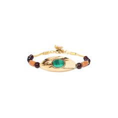 Браслет из бижутерного сплава с авантюрином р.19 Nature Bijoux NB22.2-13-42440