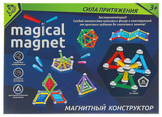 Магнитный конструктор Magical Magnet - Необычные фигуры, 35 деталей Забияка