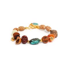 Браслет из бижутерного сплава с сердоликом р.20 Nature Bijoux NB22.1-13-34212