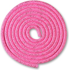 Скакалка гимнастическая Indigo SM-124 300 см pink