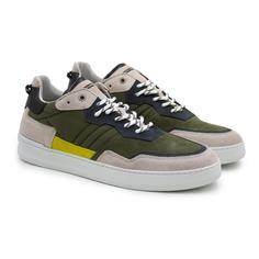 Кроссовки мужские BULLBOXER 481P21360A 481P21360AWHGG зеленые 42 EU