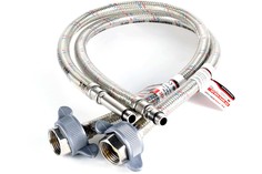 PROFACTOR Подводка к смесителю LUXE с полим. покрытием 1/2 х М10 пара-100см PF WFH 525.100