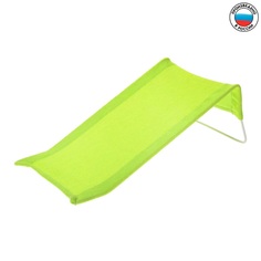 Горка Карапуз для купания из махры цвет зелёный 2119087