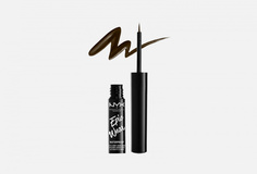 Водостойкий матовый лайнер для глаз NYX Professional Makeup