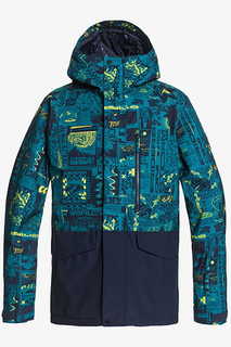 Мужская Сноубордическая Куртка Quiksilver Mission Printed Block