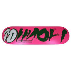 Дека для скейтборда Юнион Team1, цвет pink-black, размер 8.125x31.875, конкейв