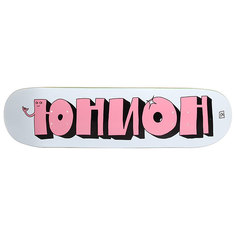 Дека для скейтборда Для Скейтборда Юнион Team1 Grey Pink 31.875 X 8.125 (20.6 См)