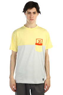 Футболка Юнион Pocket Yellow/Grey