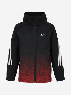 Олимпийка для мальчиков adidas, Черный, размер 110