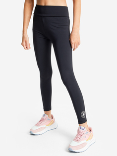 Легинсы для девочек Converse All Star, Черный, размер 155