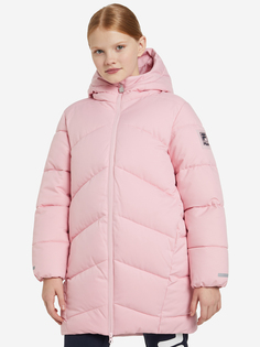 Куртка утепленная для девочек FILA, Розовый, размер 170