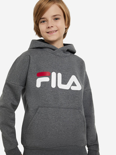 Худи для мальчиков FILA, Серый, размер 128