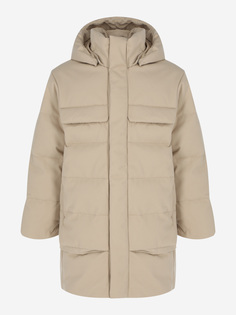 Пальто утепленное для девочек Reima Kamppi, Бежевый, размер 152