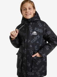Куртка утепленная для мальчиков Kappa, Черный, размер 134