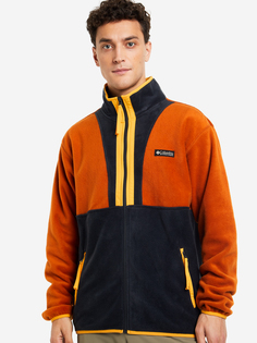 Джемпер флисовый мужской Columbia Back Bowl Full Zip Fleece, Желтый, размер 48-50