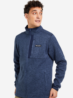 Джемпер флисовый мужской Columbia Sweater Weather Full Zip, Синий, размер 48-50