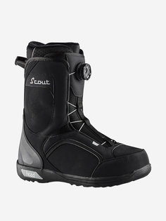Сноубордические ботинки Head Scout LYT Boa Coiler, Черный, размер 43