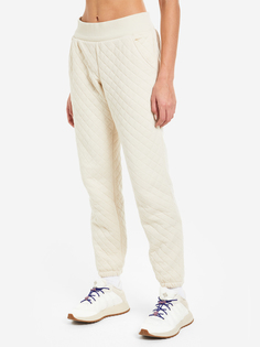 Брюки женские Columbia Lodge Quilted Jogger, Бежевый, размер 42