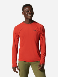 Лонгслив мужской Mountain Hardwear Crater Lake Long Sleeve Crew, Оранжевый, размер 50-52