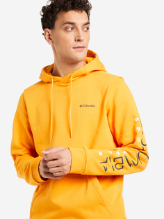 Худи мужская Columbia CSC Basic Logo II Hoodie, Желтый, размер 54