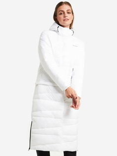 Пальто утепленное женское Demix, Белый, размер 42